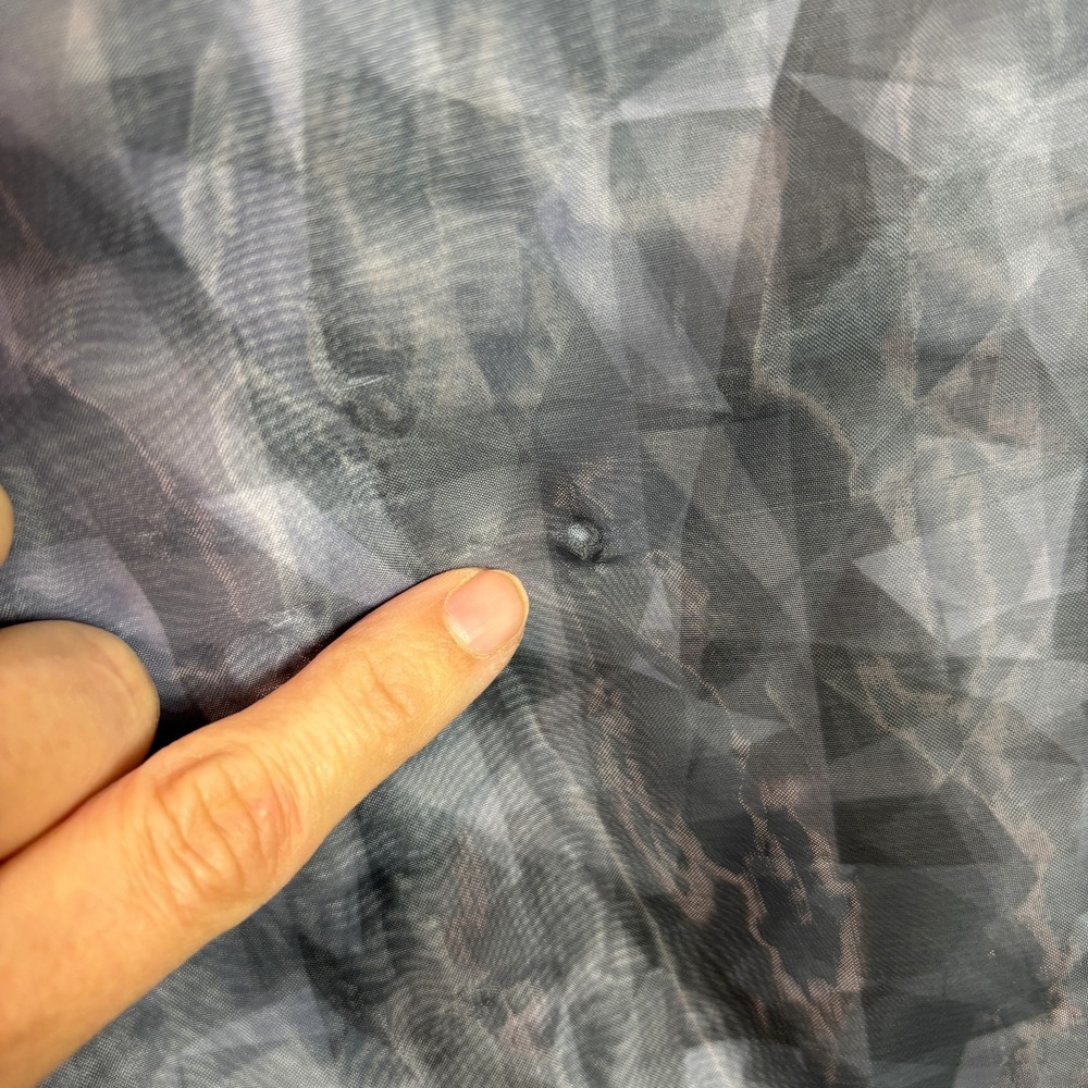 Champion Holographic Windbreaker Jacket Side Zip Vents‎ Funnel Neck Pockets 2XL - Picture 12 of 14